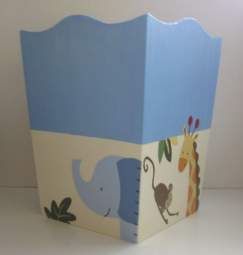 Jungle 123 Trash Can Decor Kidsline Bedding Nursery Monkey Giraffe Jungle 123 Trash Can Decor Kidsline Bedding Nursery Monkey Giraffe Elephant