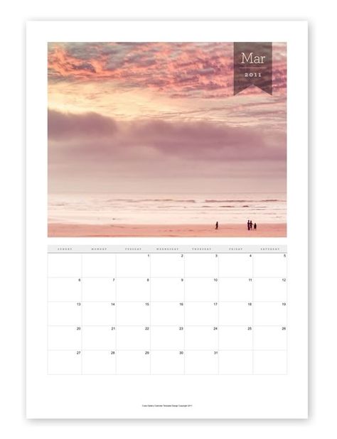 indesign calender templates