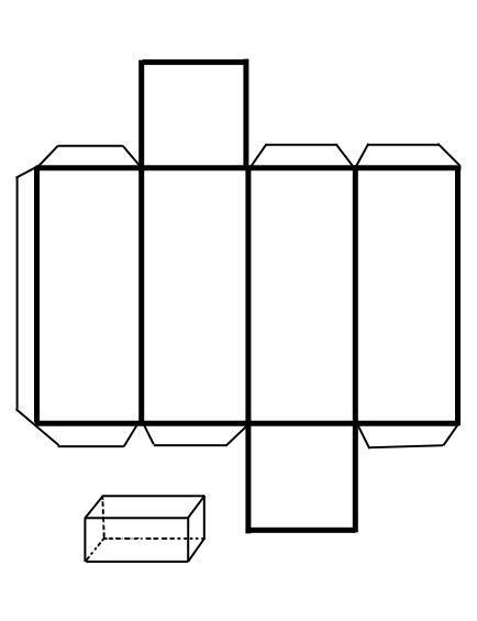 Resultado de imagen para imagen de moldes de figuras geometricas