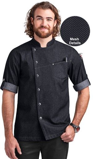 Chaqueta Chef Cristian Mlar Gris Cocina Giblor's Youniforms Chaqueta Chef Cristian Mlar Gris Cocina Giblor's Youniforms