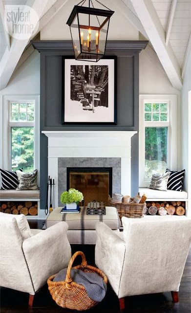 Pin On New Home Pin On New Home, How To Decorate A Tall Wall Above Fireplace