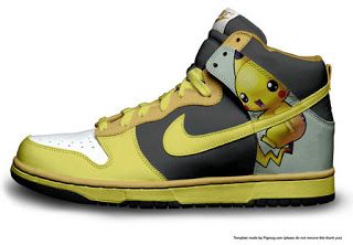 Pokemon Nike High Top Pikachu SB Dunks 2 Packs