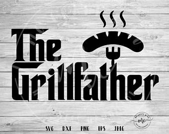 Free Free 208 Grillfather Father&#039;s Day Apron Svg SVG PNG EPS DXF File