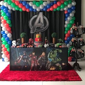 70 Ideas De Decoración Para Fiesta De Los Vengadores De Marvel Birthday Cake Decor