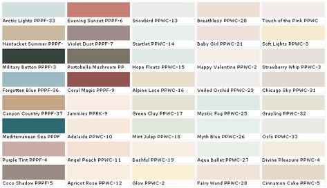 Behr Paints - Behr Colors - Behr Paint Colors - Behr Interior - sample general color chart Behr Paints - Behr Colors - Behr Paint Colors - Behr Interior - sample general color chart