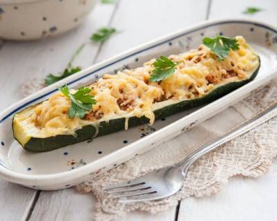 Courgette Farcie Au Fromage Rezept Kochrezepte Rezepte Kochen