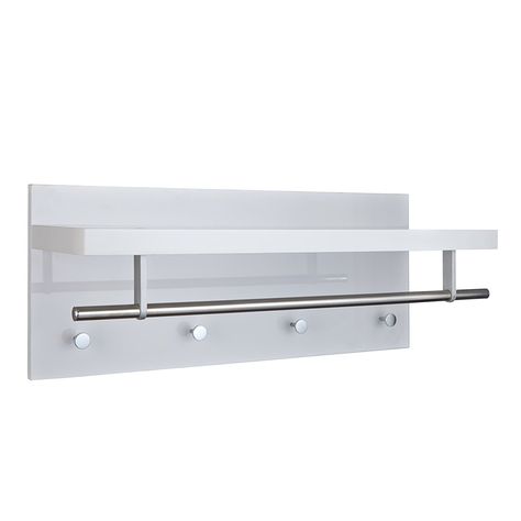 Tama/ño : 3 Hooks Perchero QFFL Pared de Pared con Gancho de Metal para el Pasillo Entrada Sal/ón Dormitorio Cocina Ba/ño-Pino suspensi/ón de la Pared
