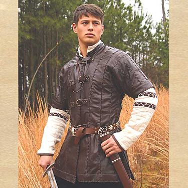 Leather Jerkin, Men's Clothing Costumes, Swords, Shields, Armor, Licensed  movie props manufacturer…