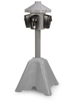 11 X 17 Menu Floor Stand Snap Open Purell Hand Sanitizer