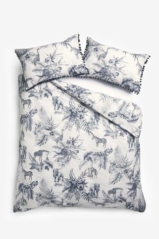Floral Safari Duvet Cover and pillow cases new 2018 collection