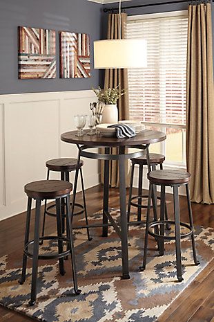 Challiman Dining Room Bar Height Table Round Pub - Challiman Dining Room Bar Height Table Challiman Dining Room Bar Height Table Round Pub - Challiman Dining Room Bar Height Table