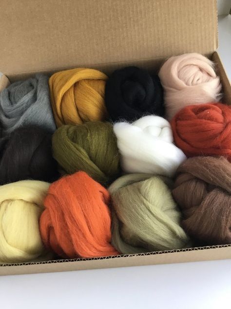 Merino Wool Roving for Felting 1 Ounce Rust