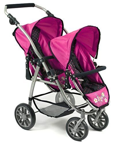 silver cross pop dolls pushchair in vintage pink