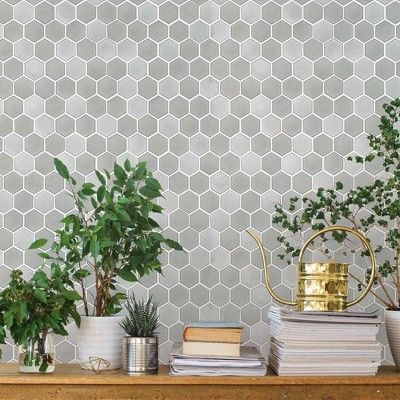 Connected Squares Wallpaper Repositionable Peel And Stick Etsy Personalized Wallpaper Wall Patterns Removable Wallpaper