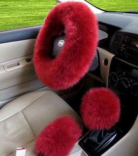 Suitable For A Single Car Seat This Genuine Sheepskin Seat Cover Begs To Transform The Fe Cool Car Accessories Sheepskin Car Seat Covers Girly Car Accessories