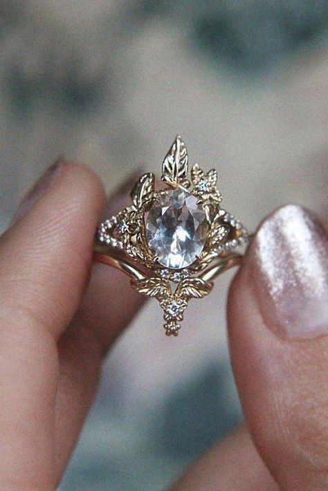 Jewels By Lux 10k White Gold Genuine Birthstone Solitaire Marquise Gemstone Filagree Wedding Engagement Ring