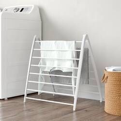 Honey-Can-Do DRY-04445 Large Wall-Mounted Drying Rack White