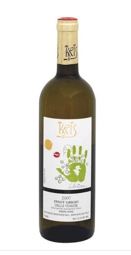 Kris Pinot Grigio Vegan Wine Wine Cubes Fruity Desserts