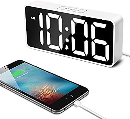 Snooze Battery Backup Dual Alarm Clock with Large Number Alarm Clock for Heavy Sleepers Dimmer Volume Digital Alarm Clock with USB Charging Port Desk Bedside Alarm Clock for Bedroom Snooze Battery Backup Dual Alarm Clock with Large Number Alarm Clock for Heavy Sleepers Dimmer Volume Digital Alarm Clock with USB Charging Port Desk Bedside Alarm Clock for Bedroom