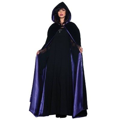 Hamour Unisex Halloween Cape Full Length Hooded Cloak Adult Costume