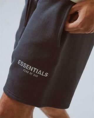 INS NEW FOG Essentials Fear of God Shorts Reflective /& Embroidery LOGO Sweatpant