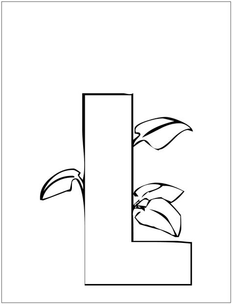 18 Best Alphabet L ideas | alphabet, alphabet coloring, alphabet