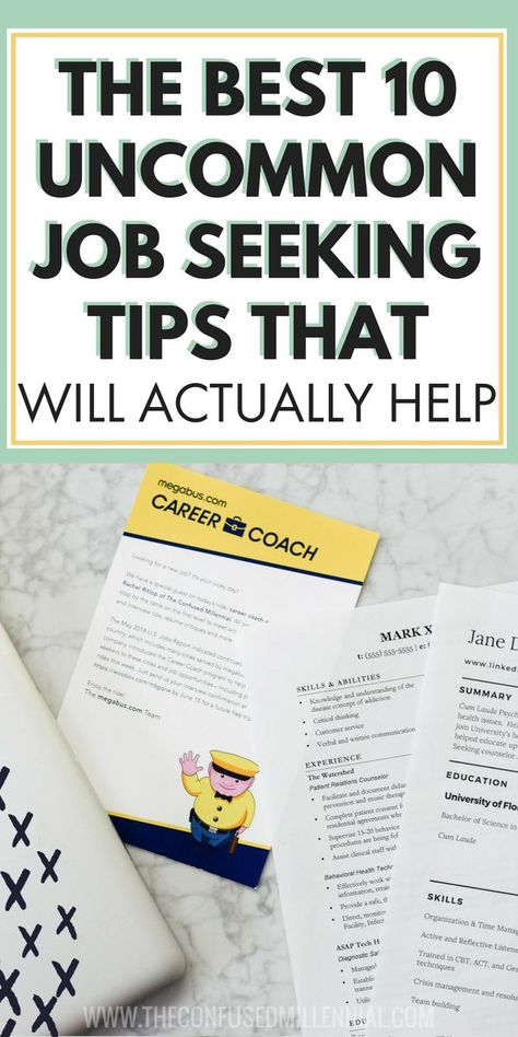 the best 10 uncommon job seeking tips that will actually help the seeking jobs