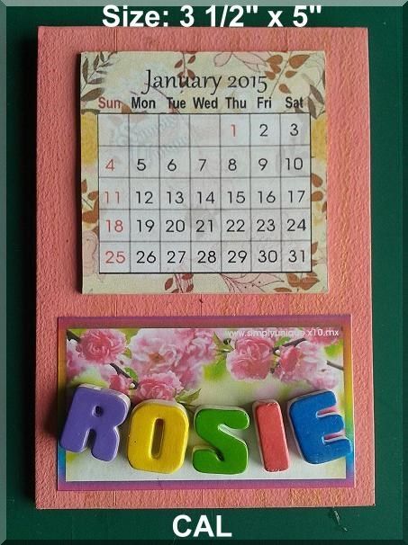 personalized monthly calendars