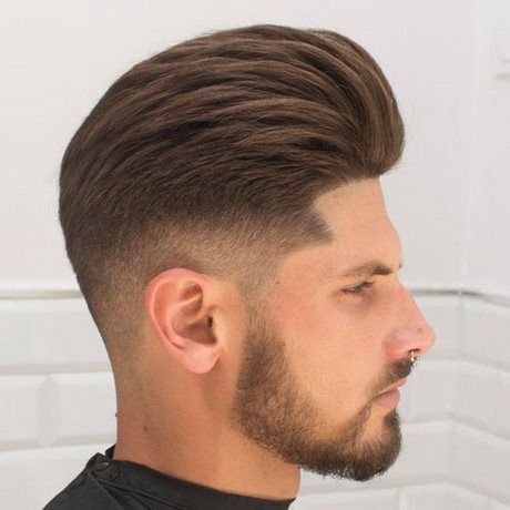 Blended Fade Haircut For Men Mens Haircuts Fade Thick Hair Styles Long Hair Styles Men
