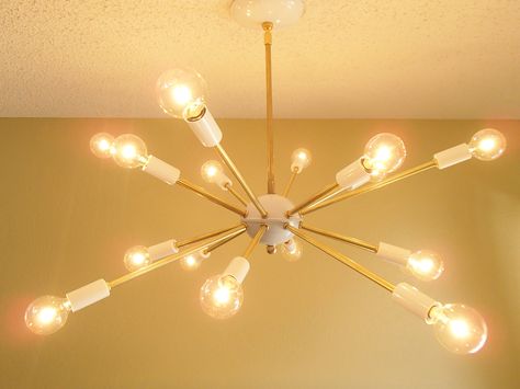 Details about Mid Century Modern Brass Sputnik Chandelier 16 Arms Starburst Handmade Lighting Details about Mid Century Modern Brass Sputnik Chandelier 16 Arms Starburst Handmade Lighting