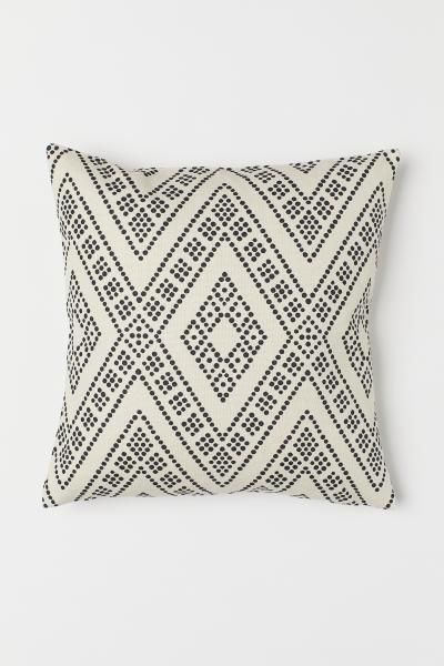 Housse de coussin en coton Écrunoir Fall throw pillow covers starting under