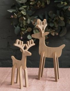 Wooden Reindeer Decoration Decorations Christmas Reindeer Decorations Christmas