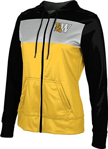 ProSphere Virginia State University Girls Zipper Hoodie Ombre School Spirit Sweatshirt