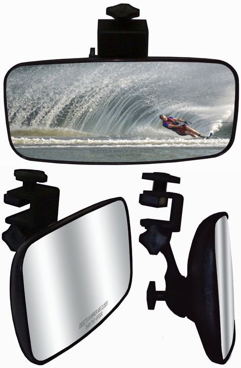 CIPA COMP Marine-Yacht-Boat-Ski 7/" x 14/" Rearview Mirror Replacement Glass