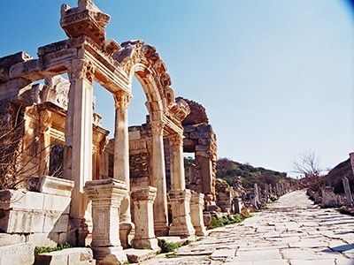 エフェソス トルコ ローマ建築 神殿 アルテミス神殿 エフェソス トルコ ローマ建築 神殿 アルテミス神殿
