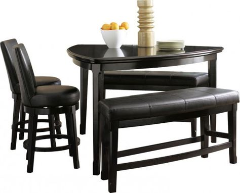 Triangledinning Tables Emory 5 Piece Triangular Counter Triangledinning Tables Emory 5 Piece Triangular Counter