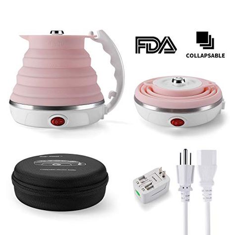 Travel Foldable Electric Kettle Foldable Electric Kettle Dual Voltage