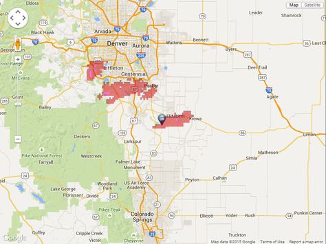 Hail Map For Elizabeth Colorado 06 03 2015 Hail Storm Report