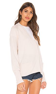 Vince Womens Raglan Sleeve Snap Cardigan