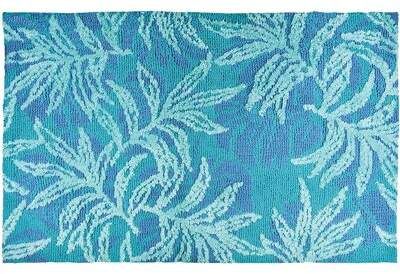 Highland Dunes Flinchum Rainforest Blue Area Rug Blue Area Rugs Area Rugs Teal Area Rug