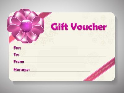 Free printable gift vouchers Instant download No registration - download gift certificate template Free printable gift vouchers Instant download No registration - download gift certificate template