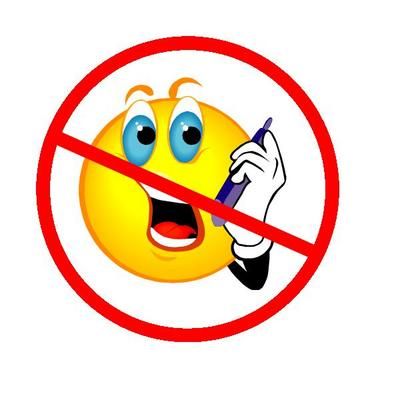 no cellphone sign