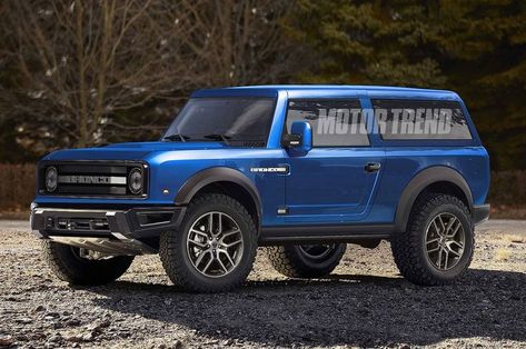 Here S What We Think The 2020 Ford Bronco Will Look Like Ford Bronco Ford Bronco Concept Bronco