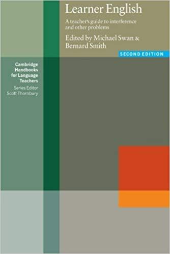 Learner English A Teacher S Guide To Interference And Other