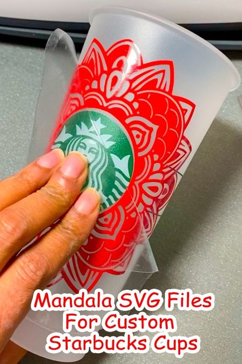 Download Mandala SVG For A Custom Starbucks Cup | Custom starbucks cup, Starbucks cup art, Vinyl crafts