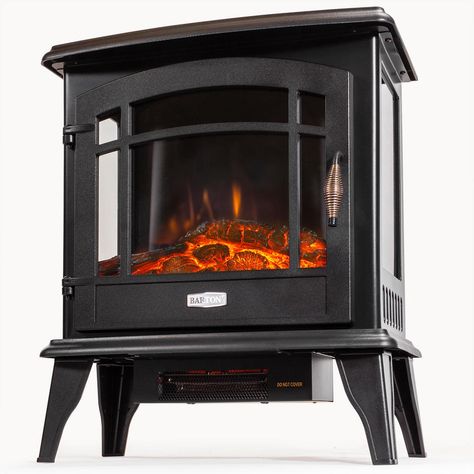 1500 Watt Freestanding Compact Electric 1500 watt electric fireplace heater