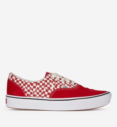 vans old skool damier rouge