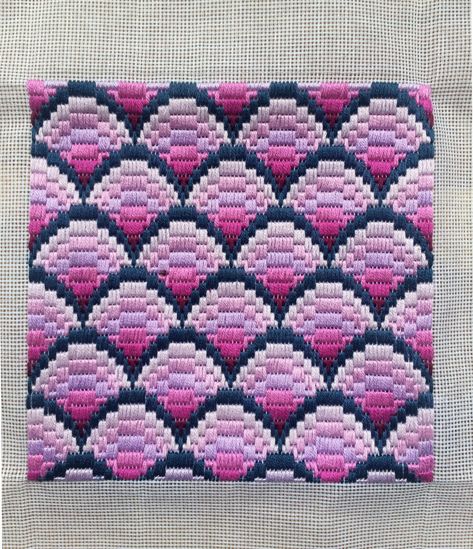 1960/'s Bargello Patterns Florentine needlepoint vintage stitchery pdf download DIY 3