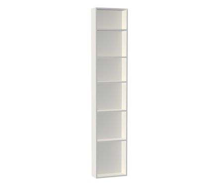 Estantería Alta 1x6 Espesor 16 Mm Spaceo Serie Prekit Blanco Leroy Merlin Estanteria Decorar Estantería Estanterías Altas