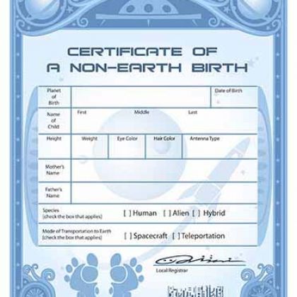 april fools day kid friendly joke alien birth certificate joke birth certificate